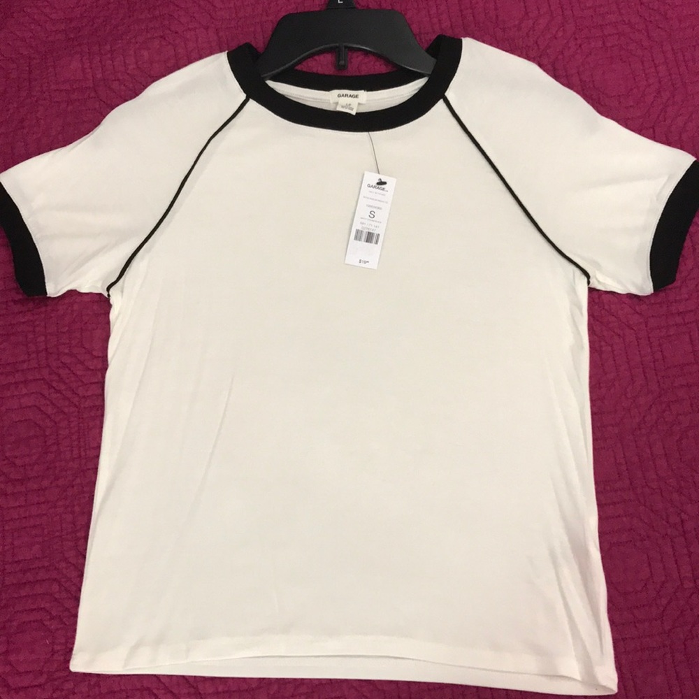 Retro Raglan Ringer Tee by Garage - Picture 4 of 6